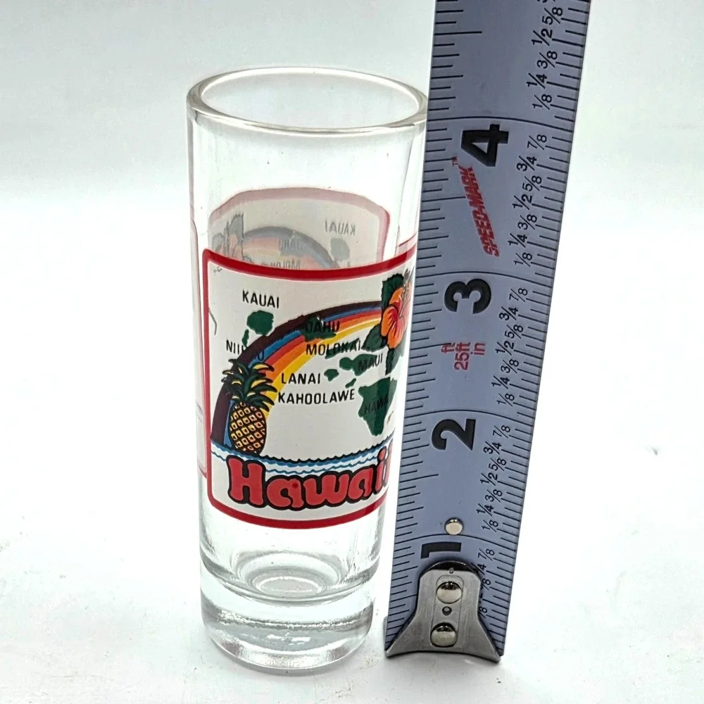 TALL Shot‎ Glass Hawaii and the Islands